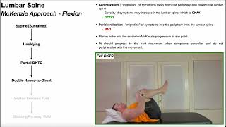 The McKenzie Approach  Lumbar Flexion EXPLAINED [upl. by Essyle]