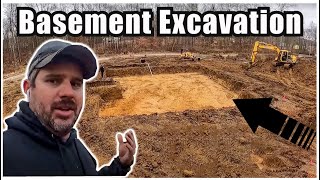 How to Dig a Basement  Heavy Equipment Operator [upl. by Airot]