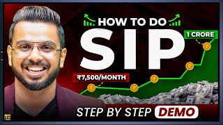 How to do SIP Invest Money in Mutual Funds amp ETF  Step by Step Demo [upl. by Giorgi41]