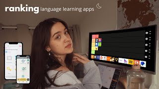 ranking top language learning apps tier list [upl. by Ecenahs]