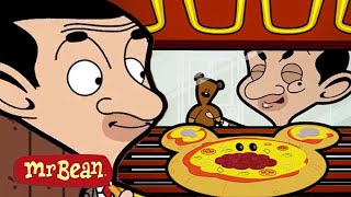 Mr Beans Pizza Party  Mr Bean Cartoon Season 2  Full Episodes  Mr Bean Cartoon World [upl. by Maxi]