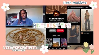 using Pinterest basic tips  Lovisa jewelry MINI HAUL [upl. by Brigit30]