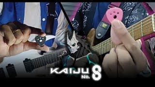 「KAIJU NO 8」OP  YUNGBLUD  Abyss Guitar Cover [upl. by Naitsihc]