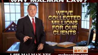 Malman Law Chicago Personal Injury  TV Commercial [upl. by Nivrae]