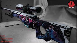 AWP NeoNoir  Skin Wear Preview [upl. by Figueroa]