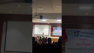 Mirlongki Rongphar Live at Freshers2024 Guwahati university unitGGKSA [upl. by Dihahs]