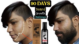 Beardo Beard Growth 90 Days Challenge  Best Beard Oil For Patchy Beard in India 2023 [upl. by Rednasela]