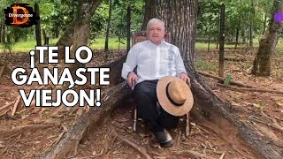 A unas semanas del retiro AMLO 😎viejón tienes bien ganada la jubilación [upl. by Cheadle169]