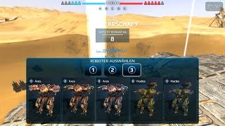 War Robots Testserver 45 Testing Ares amp Hades  Damage absorption [upl. by Kerekes]