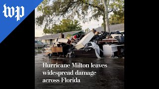 Hurricane Milton leaves widespread damage across Florida [upl. by Paradies]