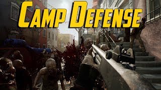 Overkills Walking Dead  Camp Defense [upl. by Fuller]