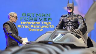 Mcfarlane Toys Batman Forever Alfred Pennyworth Review [upl. by Sioled]