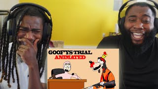 GOOFY WILD LMAO  GOOFYS TRIAL ANIMATED  SmokeCounty JK Reaction [upl. by Baum]