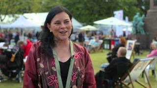 Interview with Diana Gabaldon at the Edinburgh International Book Festival [upl. by Efren113]