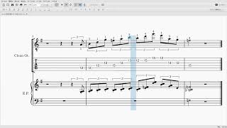 CASIOPEA Zoom Live Ver Keyboard Technique called quotTaUEquot 田植え奏法 Gt Issei Noro TAB amp Fingering [upl. by Birdie181]