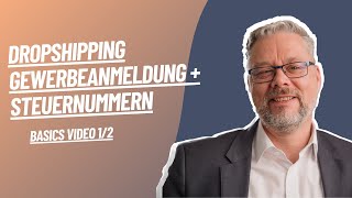 Dropshipping in Deutschland Was du über die Gewerbeanmeldung wissen musst [upl. by Luapnaej888]