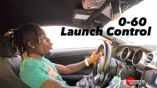 2020 Mustang 50 Manual Launch Control  HOW TO LAUNCH CONTROL [upl. by Rior]