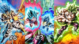 The Hardest Hitting Characters In Dokkan Battle [upl. by Adelice643]