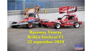 Raceway Venray BriSCa Stockcar F1 22 september 2024 [upl. by Iong61]