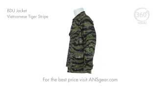 BDU Jacket  Vietnamese Tiger Stripe  Visual 360 [upl. by Anas]