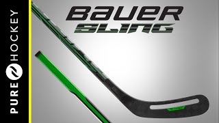 Bauer Sling Hockey Stick  Product Review [upl. by Suiddaht200]