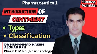 Ointment Bases Pharmaceutics  Dr Muhammad Naeem Asghar RPh [upl. by Mcnair]