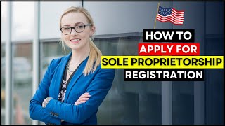 How To Start A Sole Proprietorship 2024 Guide Sole Proprietorship Registration Apply Online [upl. by Yedarb723]