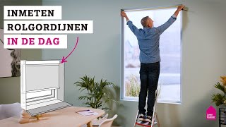 How to inmeten Rolgordijnen IN de dag [upl. by Ettennan]