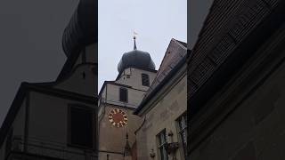 Stiftskirche Herrenberg 17 Uhr Stundenschlag glocken deutschland herrenberg [upl. by Denver377]