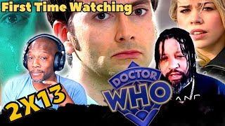 First Time Watching Doctor Who 2x13 Reaction  Doomsday [upl. by Aundrea904]