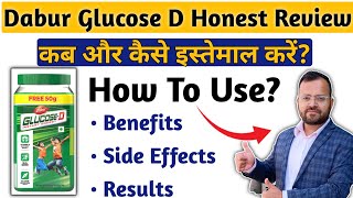 Glucose D Powder How To Use  Glucose D  Dabur Glucose D  Glucon D  Review King [upl. by Saqaw499]