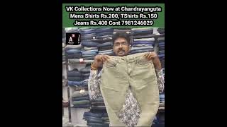 Chandrayangutta pe Khula VK Collection ka New Branch Behtreen Mens and Kids Wears Starting Rs200 [upl. by Breeze]