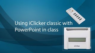 Using iClicker classic with PowerPoint in class [upl. by Ofella]