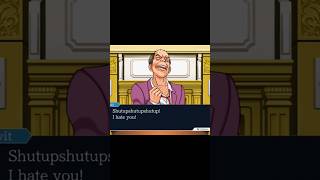 Not the toupee phoenixwright gaming funny shorts [upl. by Wey]