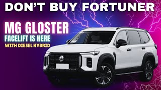 FORTUNER KILLER MG Gloster facelift 2024 is here🔥 Interior Leaked Launch Date out [upl. by Granny]