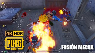 PUBG MOBILE GAMEPLAY MODO FUSIÓN MECHA ÚLTIMOS DIAS [upl. by Aissat184]