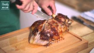 How to Carve the Perfect Shoulder of Lamb  Simply Beef and Lamb [upl. by Cecilius500]