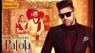 Patola Song Blackmail  Guru Randhawa  Mitra di jaan pe bane Song  Jado Nikle Patola banke Song [upl. by Yenduhc]