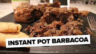 INSTANT POT BARBACOA Fed and Fit Recipe [upl. by Laehcimaj636]