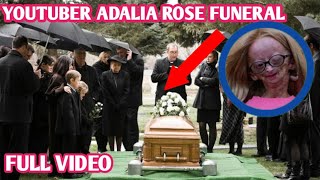 YouTuber Adalia Rose Funeral Full Video  Adalia Rose Passed Away  Adalia Rose death [upl. by Asserak279]