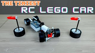 Creating The Tiniest Remote Controlled Lego Car [upl. by Iong]