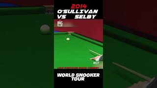 Osullivan vs Selby WSC 2014 Bad Miss Pink snooker snookermoments snookertime wst shorts [upl. by Prober]