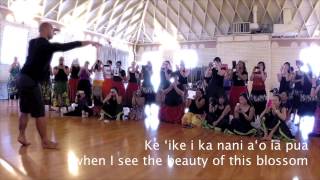 KUU LEI HULILI Kuana Torres Kahele Hula Workshop [upl. by Begga]