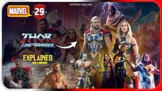 Thor Love and Thunder 2022 Film Explained In Hindi  Disney Hotstar Movies हिंदी  Hitesh Nagar [upl. by Ehman486]