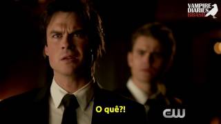 The Vampire Diaries  Cena do episódio 8x16 I Was Feeling Epic legendado [upl. by Atiseret]