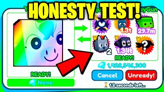 😱 HONESTY TEST Are These RARE PETS YOURS EXPOSED  Pet Simulator X [upl. by Siwel]