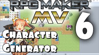 RPG Maker MV Tutorial 6  The Character Generator [upl. by Asillam]