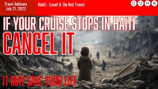 Labadee Haiti Port Stops FINALLY Cancelled [upl. by Anica976]