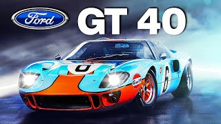 Gt 40 the amazing car that won the Lemans in under 24 hours [upl. by Eatnoled]