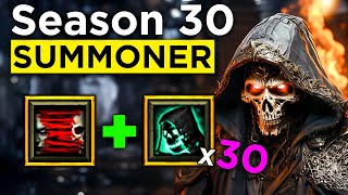 Ultimate Summoner Necromancer Season 30 Diablo 3 [upl. by Butta]